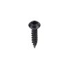 Timco Blackjax Woodscrews - PZ - Round - Black Organic - 6 x 5/8