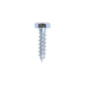 Timco Coach Screws - Hex - Zinc - 6.0 x 25