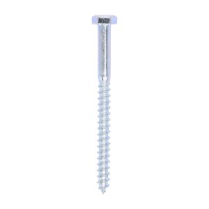Coach Screws - Hex - Zinc - 6.0 x 75