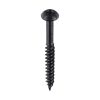 Blackjax Woodscrews - PZ - Round - Black Organic - 8 x 1 1/2