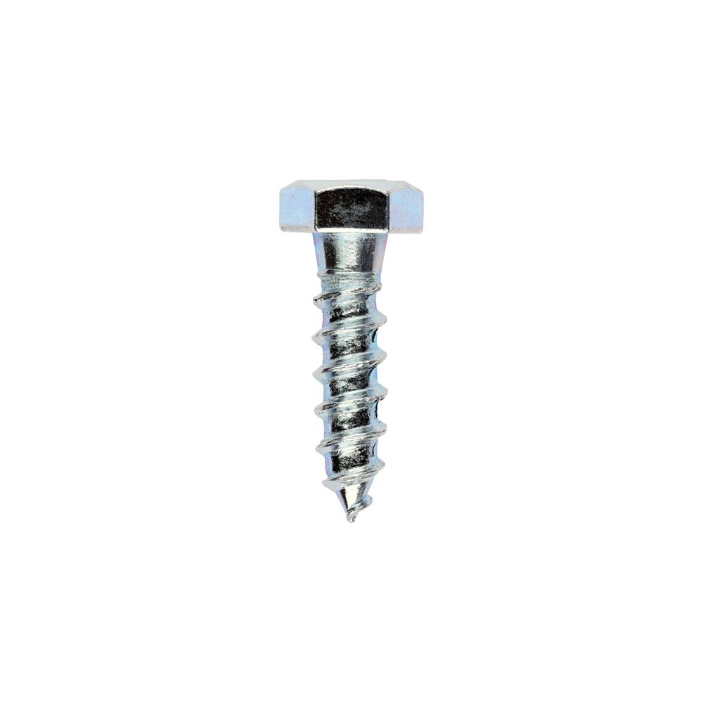 Coach Screws - Hex - Zinc - 8.0 x 30