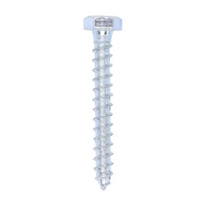Timco Coach Screws - Hex - Zinc - 8.0 x 60 - Box of 100 - 0860CSC