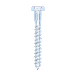Coach Screws - Hex - Zinc - 8.0 x 65