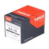 Timco Coach Screws - Hex - Zinc - 8.0 x 70 - Box of 100 - 0870CSC