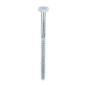 Coach Screws - Hex - Zinc - 10.0 x 150
