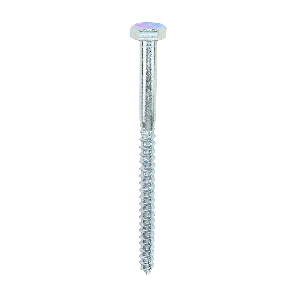 10150CSC_w1 Coach Screws - Hex - Zinc - 10.0 x 150