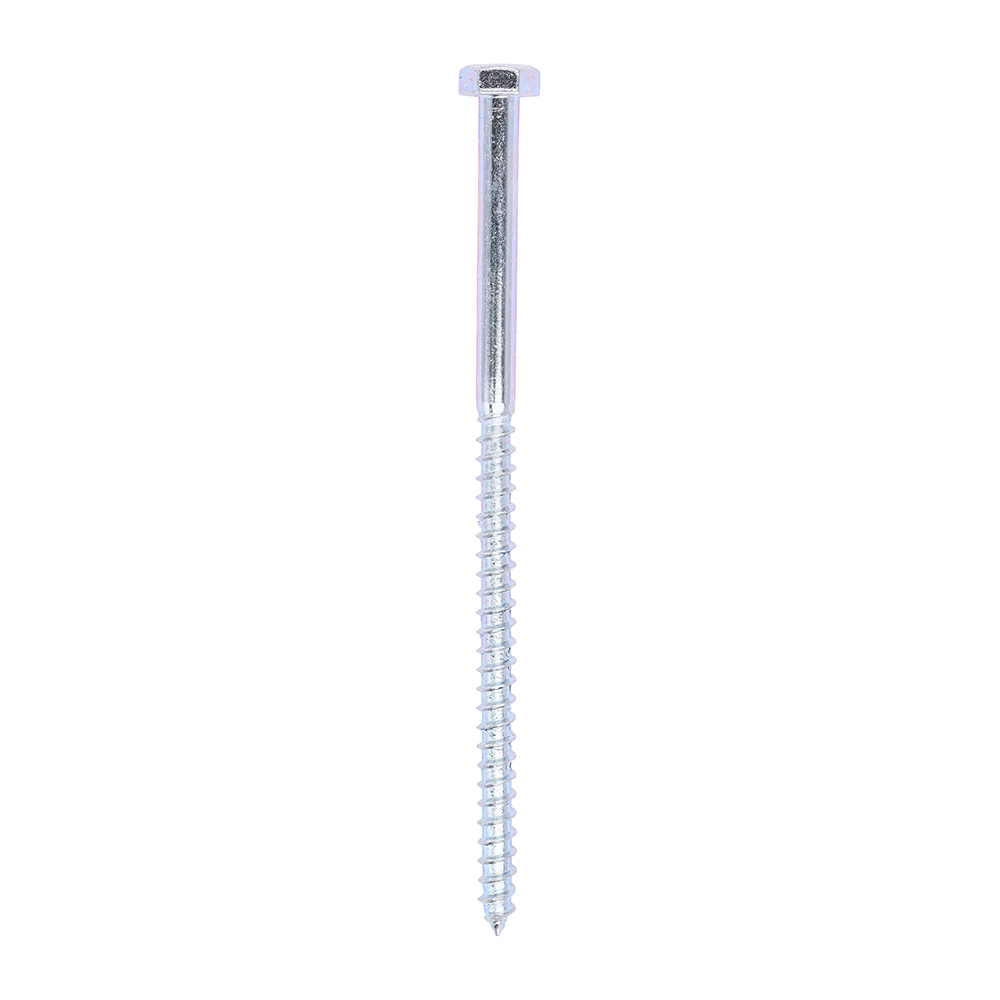 10200CSC_w1 Coach Screws - Hex - Zinc - 10.0 x 200