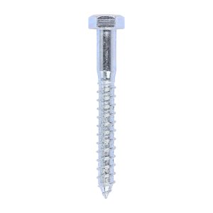 Coach Screws - Hex - Zinc - 12.0 x 100