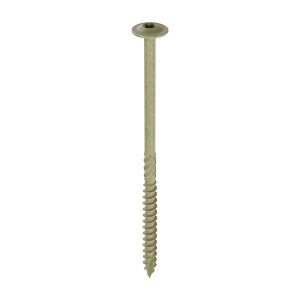 Timber Frame Construction & Landscaping Screws - Wafer - Exterior - Green Organic - 6.7 x 125