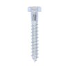Coach Screws - Hex - Zinc - 12.0 x 80