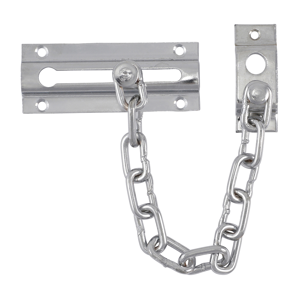 Shop Door Chain - Satin Chrome