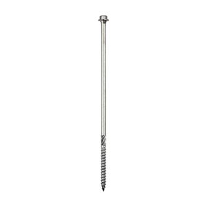 Timber Frame Construction & Landscaping Screws - Hex - A4 Stainless Steel - 6.7 x 200