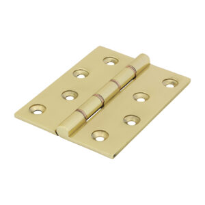 Shop Double Phosphor Bronze Washered Hinges - Solid Brass - Polished Brass 102 x 75