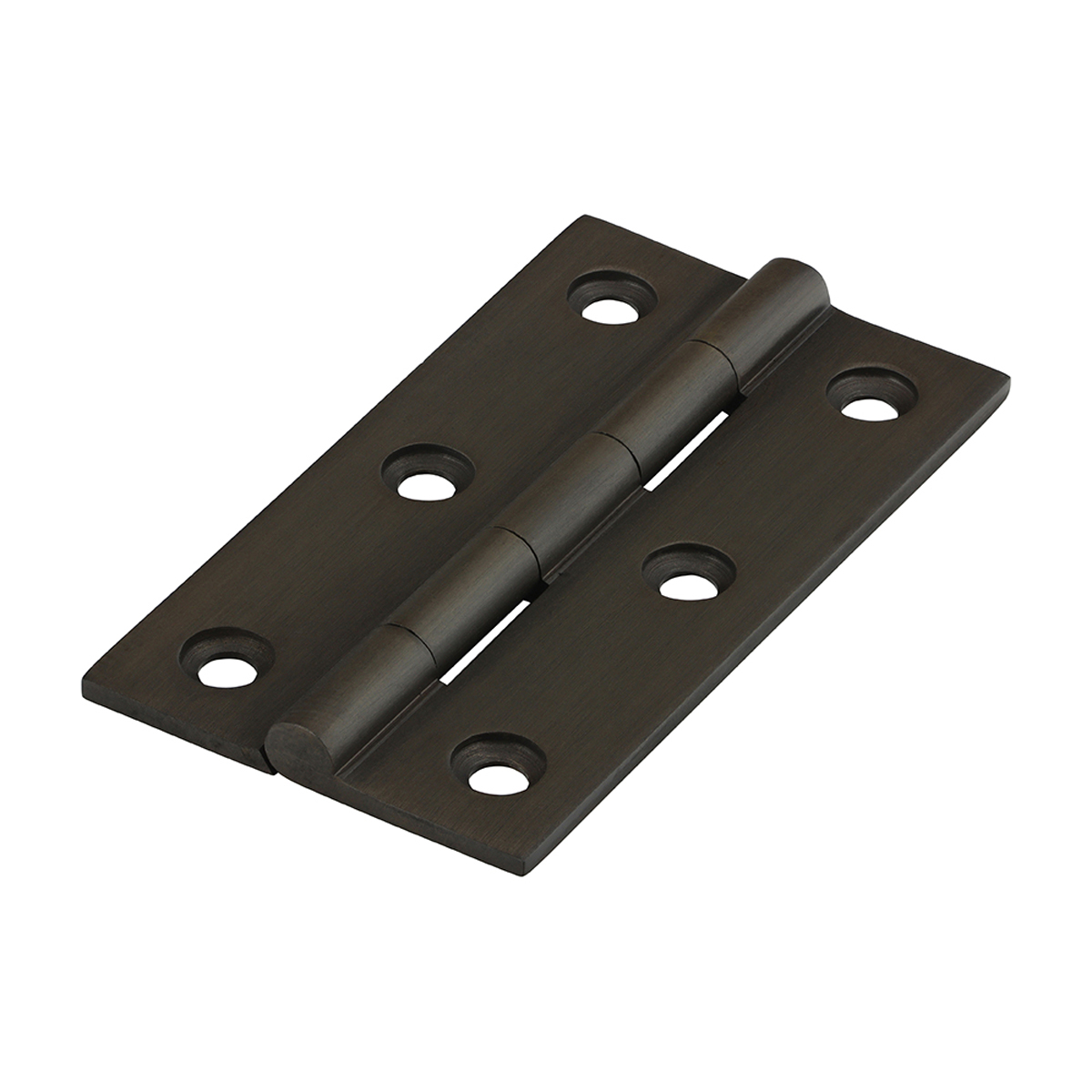 Solid Drawn Hinge - Solid Brass - Bronze - 64 x 35