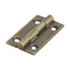 Shop Solid Drawn Hinge - Solid Brass - Antique Brass