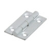 Solid Drawn Hinge - Solid Brass - Satin Chrome - 38 x 22