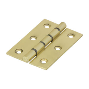 Shop Double Steel Washered Hinges - Solid Brass - Polished Brass
