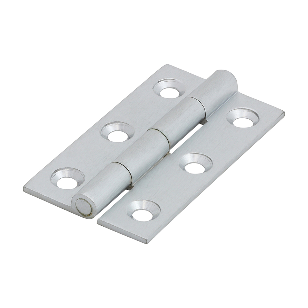 Solid Drawn Hinge - Solid Brass - Satin Chrome - 50 x 28