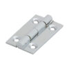 Solid Drawn Hinge - Solid Brass - Polished Chrome 38 x 22
