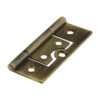Shop Plain Bearing Flush Hinges - Solid Brass - Antique Brass