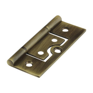 Shop Plain Bearing Flush Hinges - Solid Brass - Antique Brass