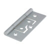 Shop Plain Bearing Flush Hinges - Solid Brass - Satin Chrome