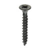 Chipboard Screws - PZ - Double Countersunk - Exterior - Black Organic 4.0 x 30