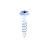 Timco Rainwater Screws - PZ - Low Profile Pan - Exterior - White - 5.0 x 25