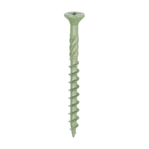 Decking Screws - PZ - Double Countersunk - Exterior - Green 4.5 x 50