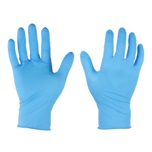 Shop Nitrile Gloves - Blue Medium
