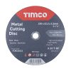 FCM230222_w1 Timco Bonded Abrasive Disc - For Cutting - 230 x 22.2 x 3.2