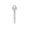 H55W16B_w1 Metal Construction Heavy Section Screws - Hex - EPDM Washer - Self-Drilling - Exterior - Silver Organic - 5.5 x 55