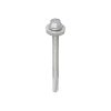 H65W16B_w1 Metal Construction Heavy Section Screws - Hex - EPDM Washer - Self-Drilling - Exterior - Silver Organic - 5.5 x 65