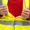 Hi-Visibility Vest - Yellow - Close Up
