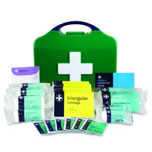 Workplace First Aid Kit – HSE Compliant Small - Contents Out