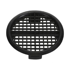 Push-in Soffit Vent Black