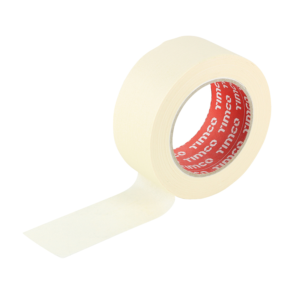 Timco Masking Tape - Cream 50m x 50mm - Tape