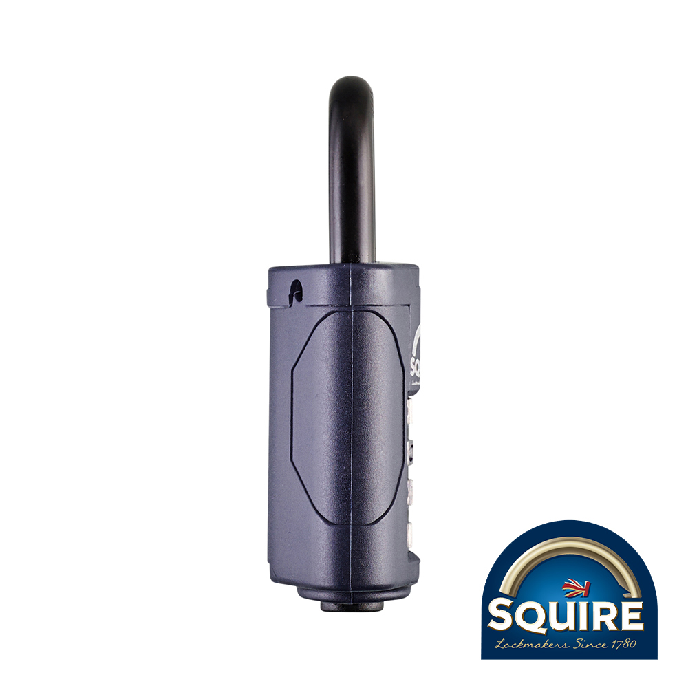 Combination Padlock - Steel Open Shackle - CP40 - side view