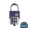 Vulcan Combination Padlock - Boron Open Shackle - VULCAN COMBI 50