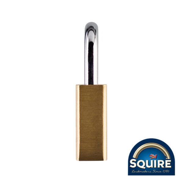 Squire Premium Brass Lion Padlock - Stainless Steel Shackle - LN3S