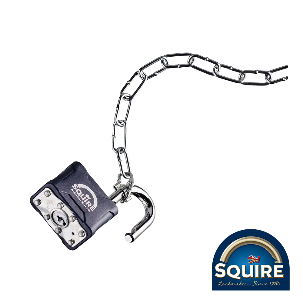 Shop Stronglock Laminated Padlock & Chain - 35C