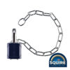 Stronglock Laminated Padlock & Chain - 35C - side view
