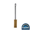 Squires Premium Brass Lion Padlock - 2.5" Long Shackle - LN4/2.5 40mm