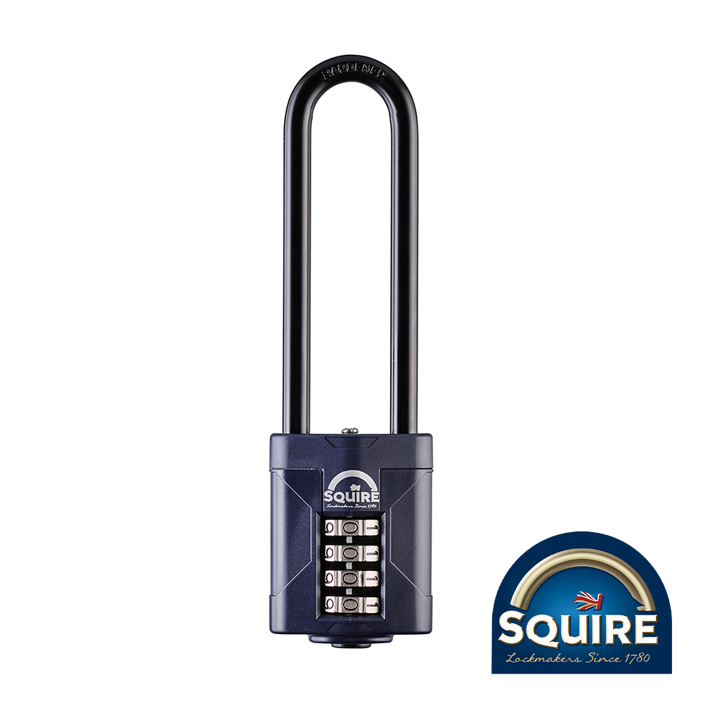 Shop Combination Padlock - Steel 4" Long Shackle - CP50/4
