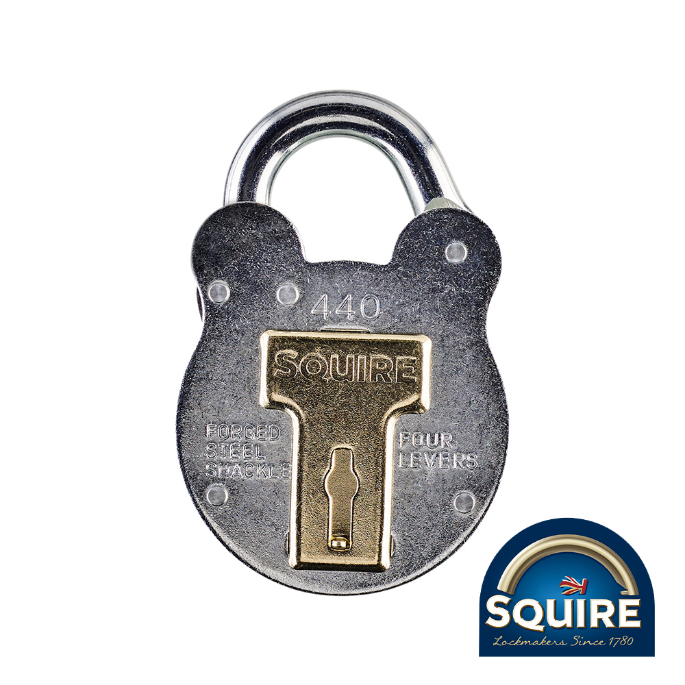 Shop Old English 4 Lever Padlock - 440
