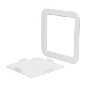 Timloc Access Panel - Plastic - Clip Fit - White - AP200 205 x 205