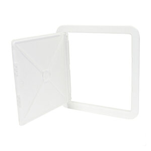 Timloc Access Panel - Plastic - Hinged - White - AP300 305 x 305