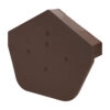 Timloc Dry Verge Ridge - Angled End Cap - Brown - 99147-265 x 240