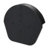 Timloc Dry Verge Ridge - Round End Cap - Black - 99150 265 x 240