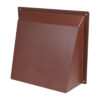 Timloc External Cowl - Brown - 255 x 230